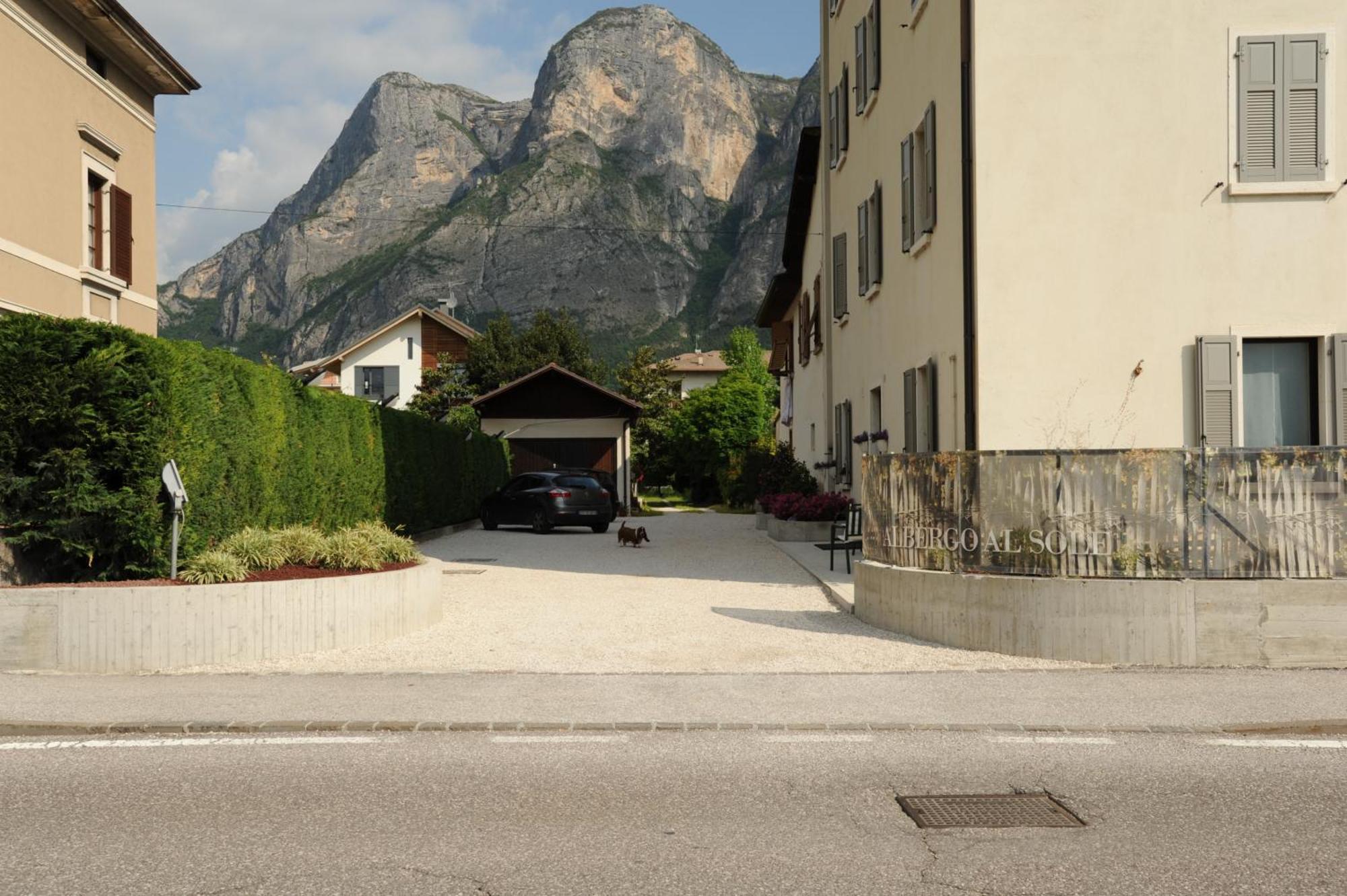 Albergo Al Sole Mezzolombardo Zewnętrze zdjęcie